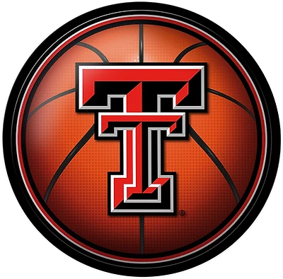 The Fan-Brand Texas Tech University Basketball Modern Disc Sign