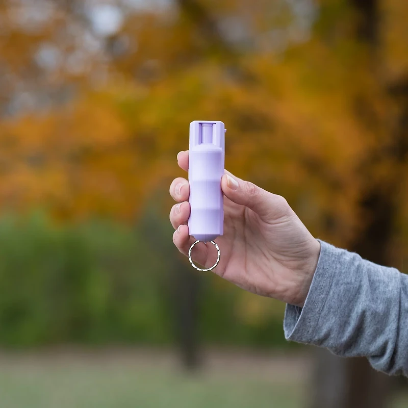 SABRE Black & Lavender Hardcase Pepper Spray 2-Pack