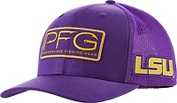Columbia Sportswear Men’s Louisiana State University Collegiate PFG Hooks Mesh Ball Cap