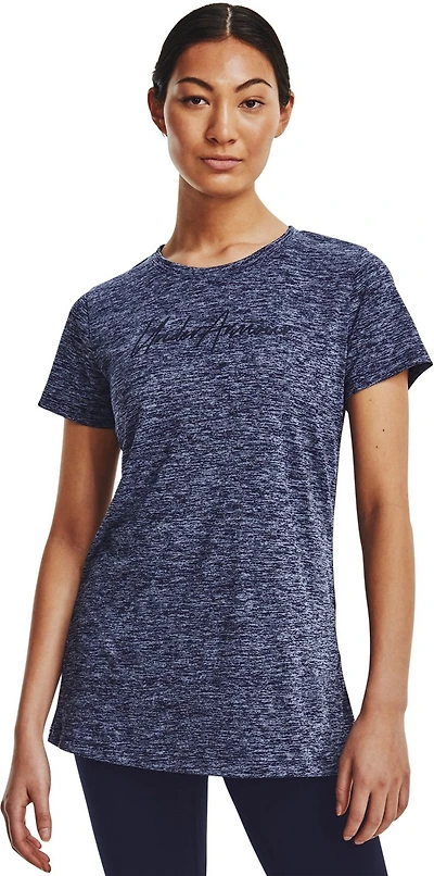 Under Armour Women's Tech Twist Script Graphic Short Sleeve T-shirt