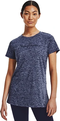 Under Armour Women's Tech Twist Script Graphic Short Sleeve T-shirt