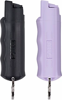 SABRE Black & Lavender Hardcase Pepper Spray 2-Pack