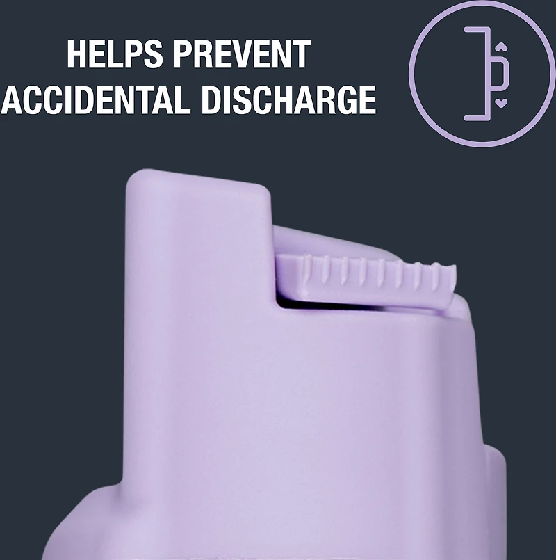 SABRE Black & Lavender Hardcase Pepper Spray 2-Pack