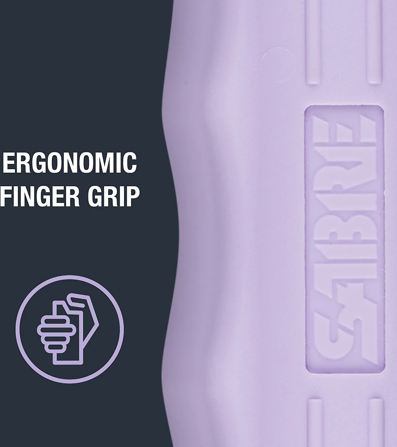 SABRE Black & Lavender Hardcase Pepper Spray 2-Pack