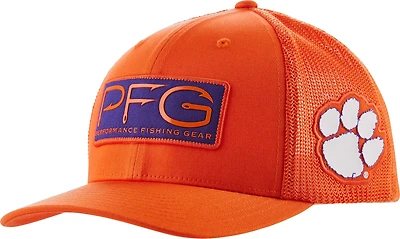 Columbia Sportswear Men’s Clemson University Collegiate PFG Hooks Mesh Ball Cap