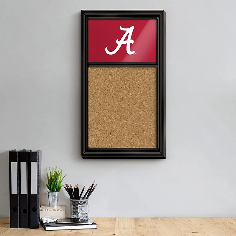 The Fan-Brand University of Alabama Cork Note Board