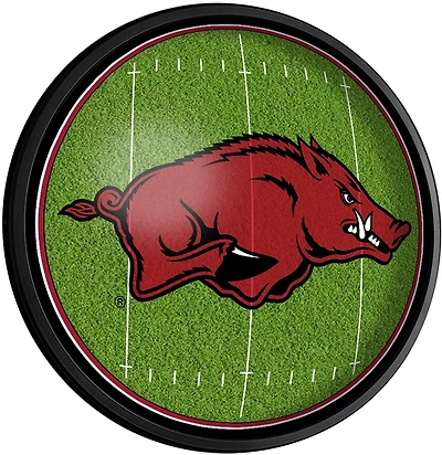 The Fan-Brand University of Arkansas On the 50 Slimline Lighted Sign