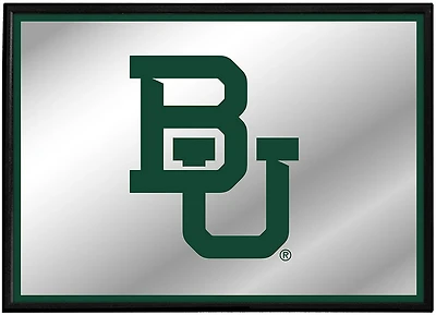 The Fan-Brand Baylor University Framed Mirrored Wall Sign