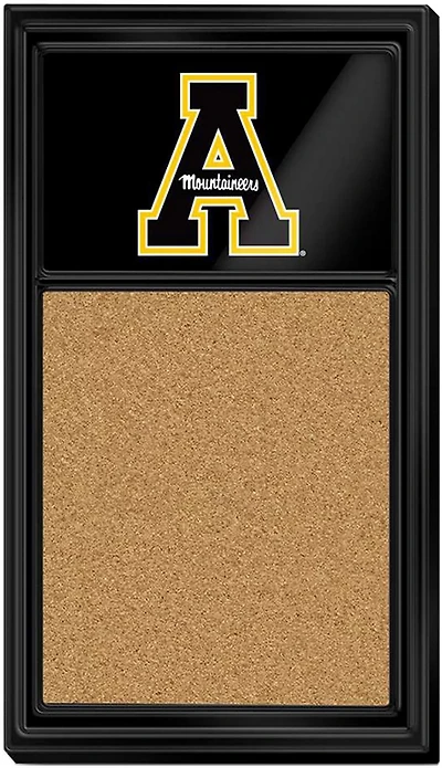 The Fan-Brand Appalachian State University Cork Note Board