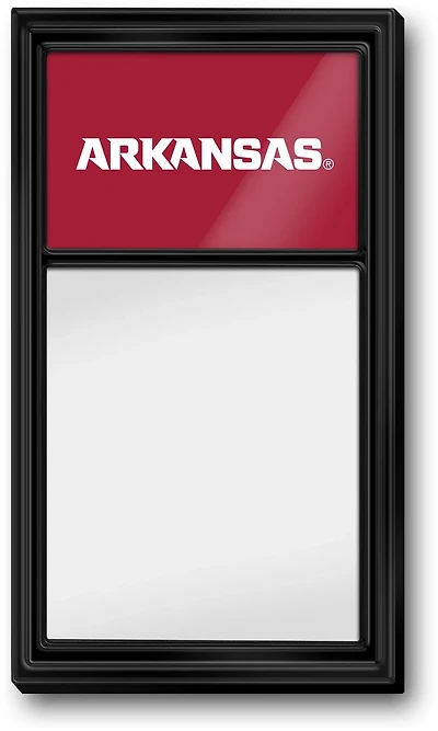 The Fan-Brand University of Arkansas Dry Erase Note Board
