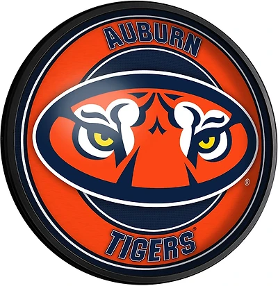 The Fan-Brand Auburn University Tiger Eyes Round Slimline Lighted Sign