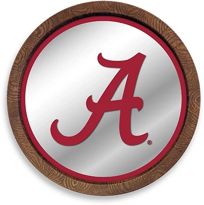 The Fan-Brand University of Alabama Faux Barrel Top Mirrored Sign