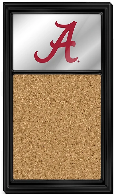 The Fan-Brand University of Alabama A Logo Mirrored Dry Erase Note Board