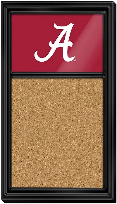 The Fan-Brand University of Alabama Cork Note Board
