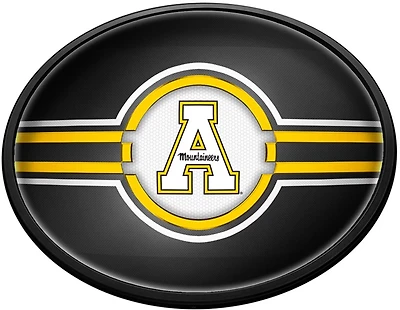 The Fan-Brand Appalachian State University Original Round Oval Slimline Lighted Wall Sign