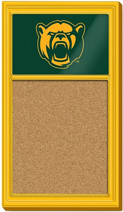 The Fan-Brand Baylor University Bear Cork Note Board
