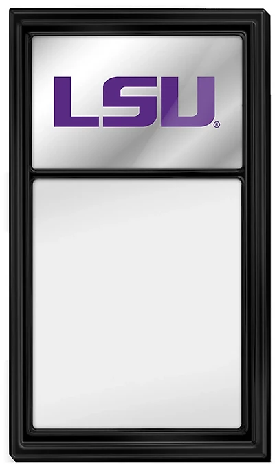 The Fan-Brand Louisiana State University Mirrored Dry Erase Note Board