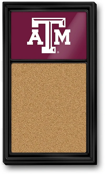 The Fan-Brand Texas A&M University Cork Note Board