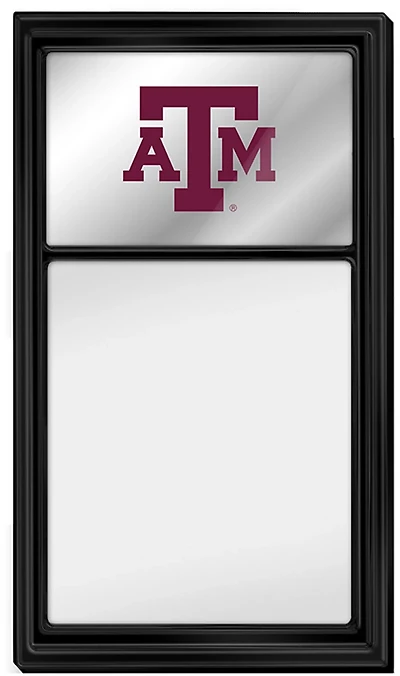 The Fan-Brand Texas A&M University Mirrored Dry Erase Note Board