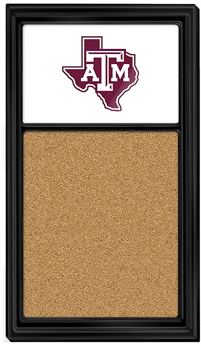 The Fan-Brand Texas A&M University Cork Note Board