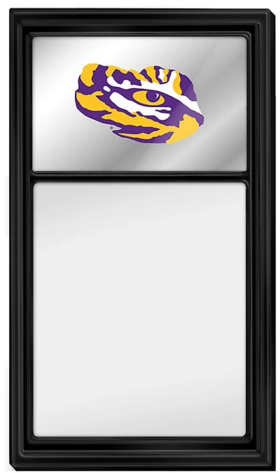 The Fan-Brand Louisiana State University Tiger Eye Mirrored Chalk Note Board