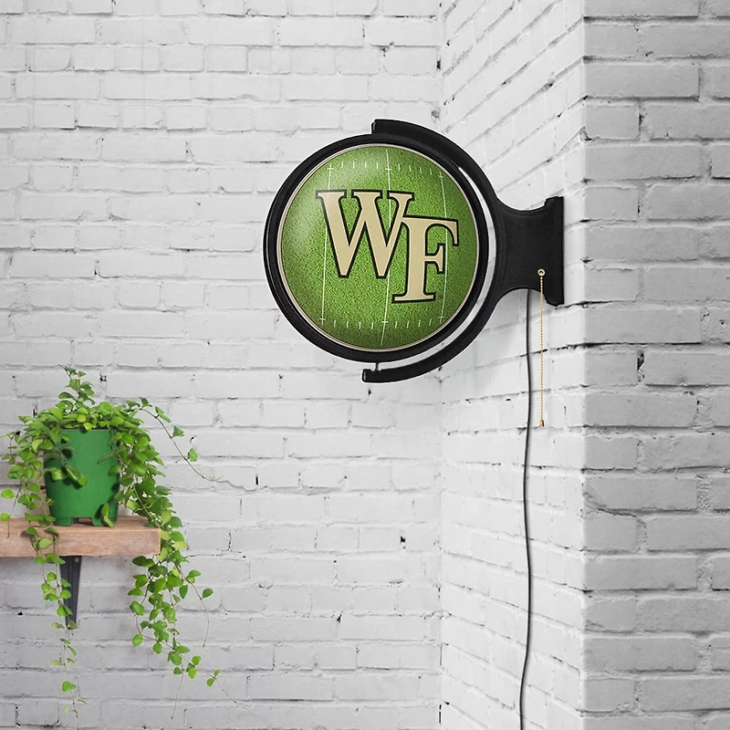 The Fan-Brand Wake Forest University On the 50 Rotating Lighted Sign