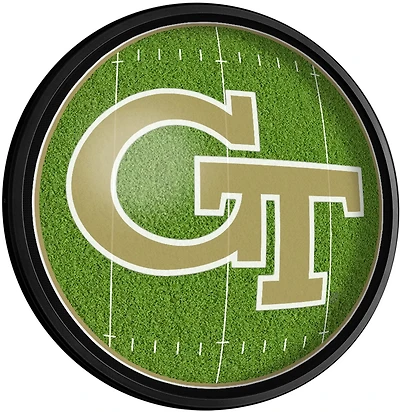 The Fan-Brand Georgia Tech On the 50 Slimline Lighted Sign