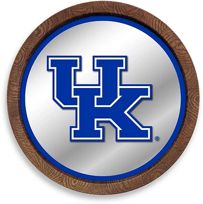 The Fan-Brand University of Kentucky Faux Barrel Top Mirrored Sign