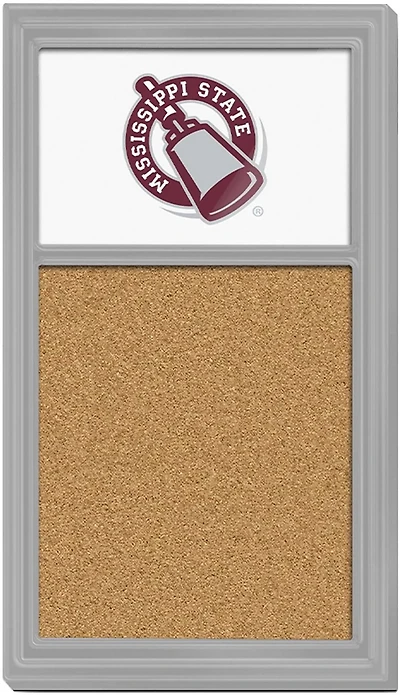The Fan-Brand Mississippi State University Bell Cork Note Board