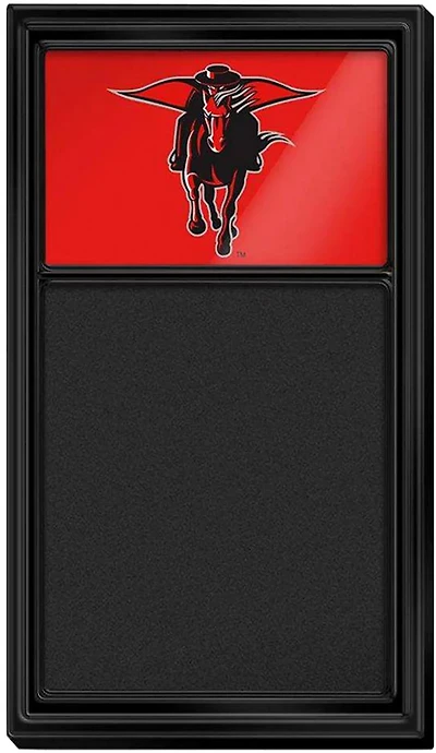 The Fan-Brand Texas Tech University Masked Rider Chalk Note Board
