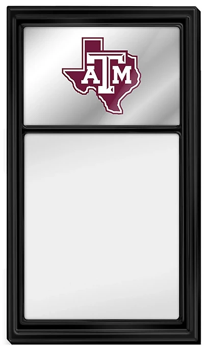 The Fan-Brand Texas A&M University Texas Mirrored Dry Erase Note Board