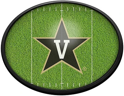The Fan-Brand Vanderbilt University On the 50 Oval Slimline Lighted Wall Sign