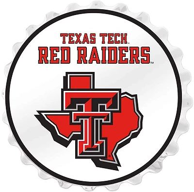 The Fan-Brand Texas Tech University Texas Bottle Cap Wall Sign