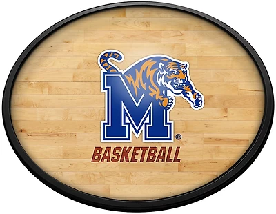 The Fan-Brand University of Memphis Hardwood Oval Slimline Lighted Sign