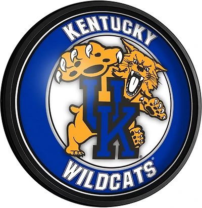 The Fan-Brand University of Kentucky Mascot Round Slimline Lighted Sign
