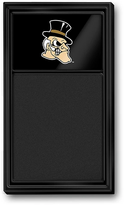 The Fan-Brand Wake Forest University Mascot Chalk Note Board