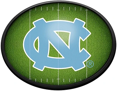 The Fan-Brand University of North Carolina On the 50 Oval Slimline Lighted Wall Sign