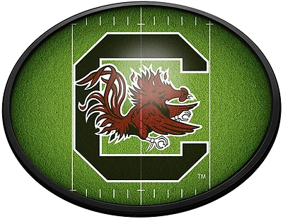 The Fan-Brand University of South Carolina On the 50 Oval Slimline Lighted Wall Sign