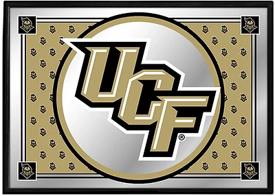 The Fan-Brand University of Central Florida Team Spirit Framed Mirrored Wall Sign