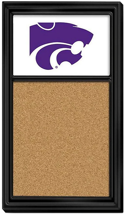 The Fan-Brand Kansas State University Cork Note Board