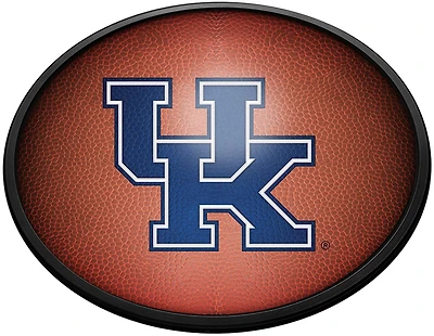 The Fan-Brand University of Kentucky Pigskin Oval Slimline Lighted Sign