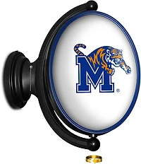 The Fan-Brand University of Memphis Oval Rotating Lighted Sign