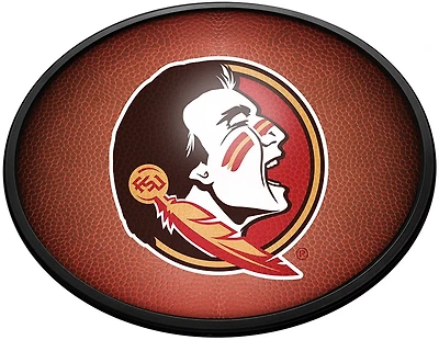 The Fan-Brand Florida State University Pigskin Oval Slimline Lighted Sign