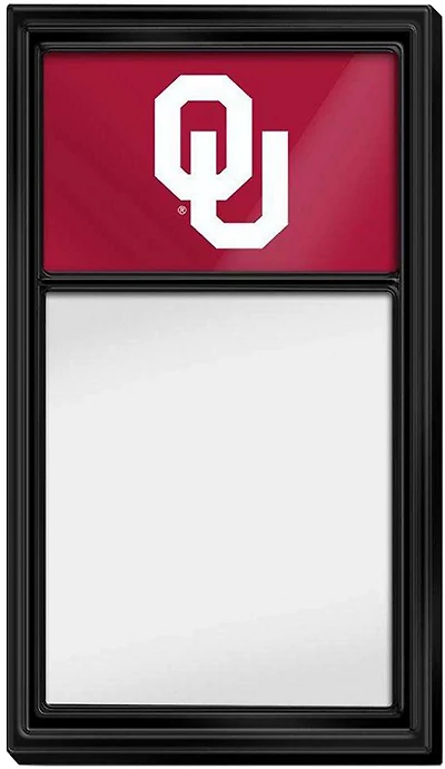 The Fan-Brand University of Oklahoma Dry Erase Note Board