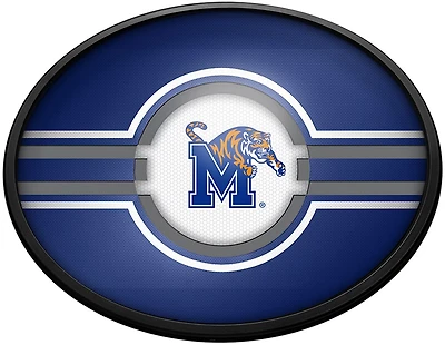 The Fan-Brand University of Memphis Oval Slimline Lighted Wall Sign