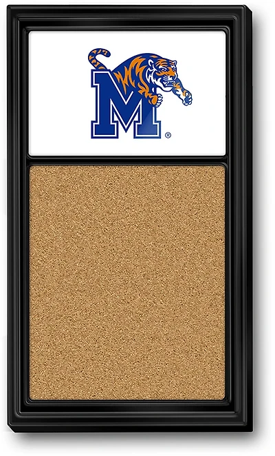 The Fan-Brand University of Memphis Cork Note Board