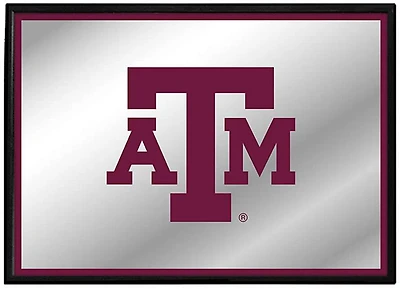 The Fan-Brand Texas A&M University Framed Mirrored Wall Sign
