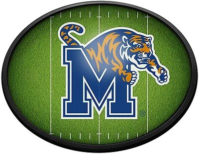 The Fan-Brand University of Memphis On the 50 Oval Slimline Lighted Sign