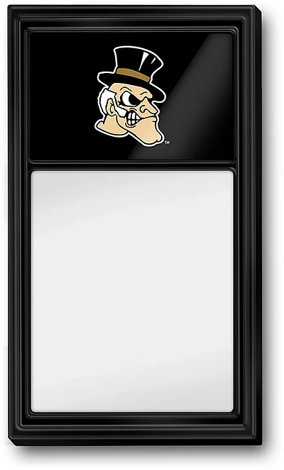 The Fan-Brand Wake Forest University Mascot Dry Erase Note Board