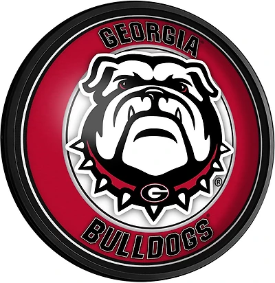 The Fan-Brand University of Georgia UGA Round Slimline Lighted Sign